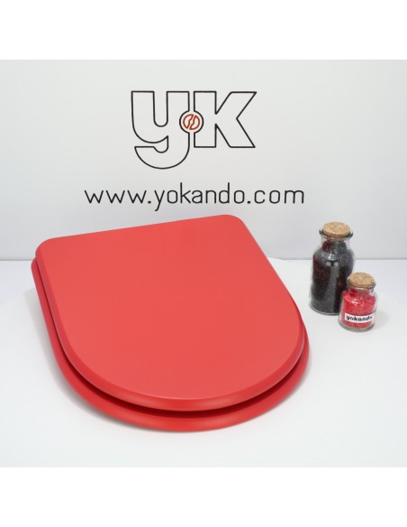 Tapa WC ROCA MERIDIAN N Fabricada A Medida ROJO