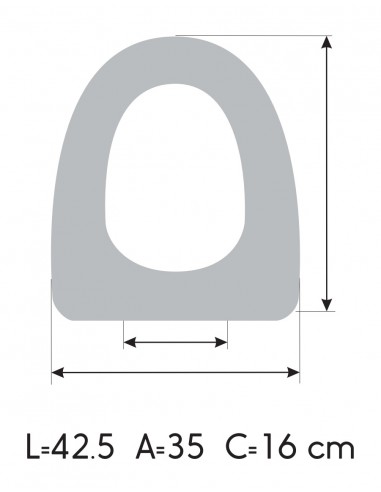 GALA JAZZ Soft Close Toilet Seat Made to Measure