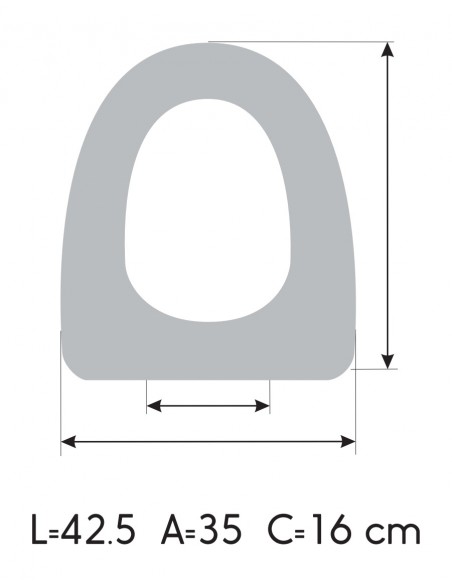 GALA JAZZ Soft Close Toilet Seat Made to Measure