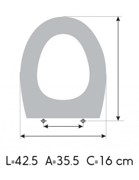 GALA NILA Soft Close Toilet Seat ETOOS