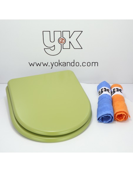 Tapa WC BELLAVISTA STYLO Caída Amortiguada Fabricada A Medida VERDE MUSGO Tapa WC BELLAVISTA STYLO Caída Amortiguada Fabricada A Medida VERDE MUSGO
