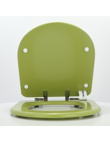 Tapa WC BELLAVISTA STYLO Caída Amortiguada Fabricada A Medida VERDE MUSGO Tapa WC BELLAVISTA STYLO Caída Amortiguada Fabricada A Medida VERDE MUSGO