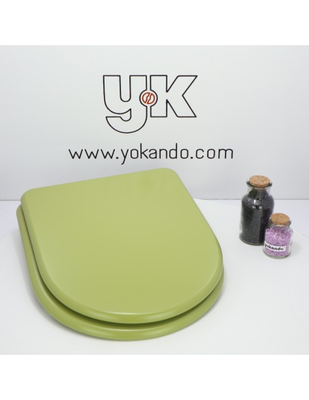 Tapa WC BELLAVISTA STYLO Fabricada A Medida VERDE MUSGO