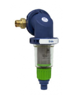 Easy self-cleaning filter DIDO