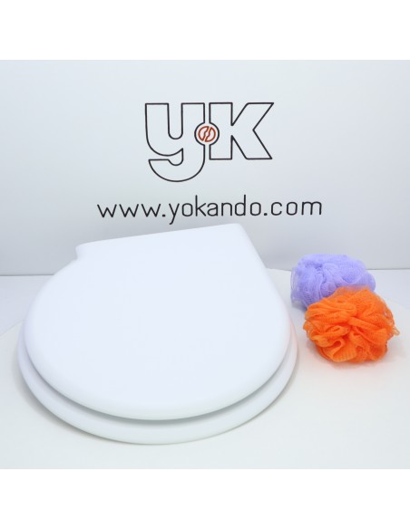 Tapa WC VALADARES ASSIMETRICA Fabricada A Medida BLANCO MATE