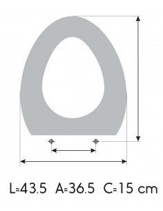 GALA SIRIO Soft Close Toilet Seat ETOOS 2