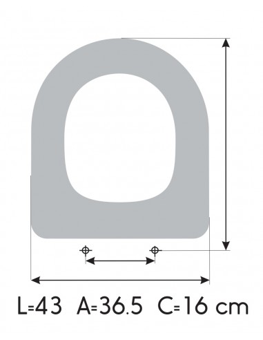 UNISAN AVEIRO Soft Close Toilet Seat ETOOS