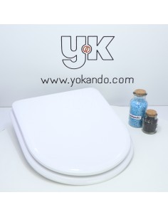 Tapa WC UNISAN BENISSA Caída Amortiguada Fabricada A Medida BLANCO