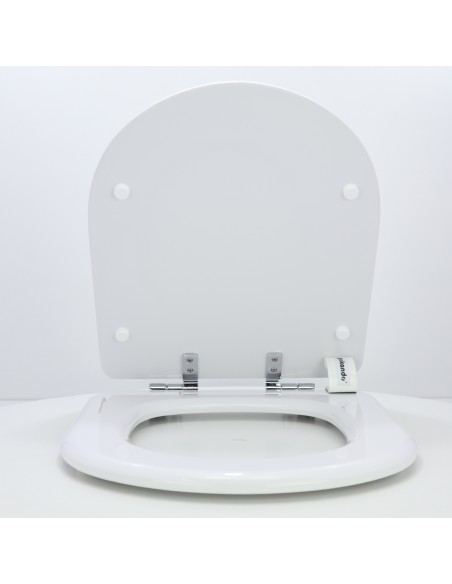 Tapa WC UNISAN AVEIRO Caída Amortiguada Fabricada A Medida BLANCO Tapa WC UNISAN AVEIRO Caída Amortiguada Fabricada A Medida BLANCO