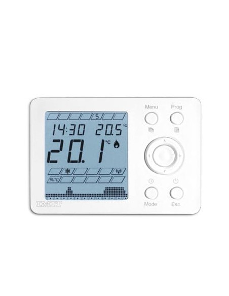 Cronotermostato Digital Semanal Vía Radio TECHNO WPT-R