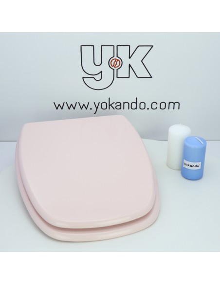 Tapa WC GALA DIANA Caida Amortiguada Fabricada A Medida ROSA SUSPIRO