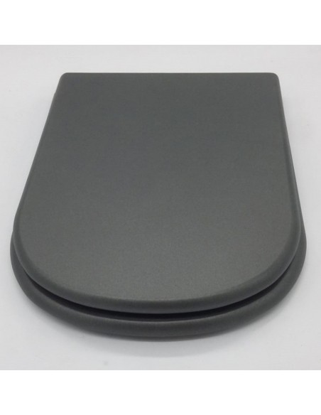 Tapa WC GALA TOP Caída Amortiguada Fabricada A Medida GRAFITO