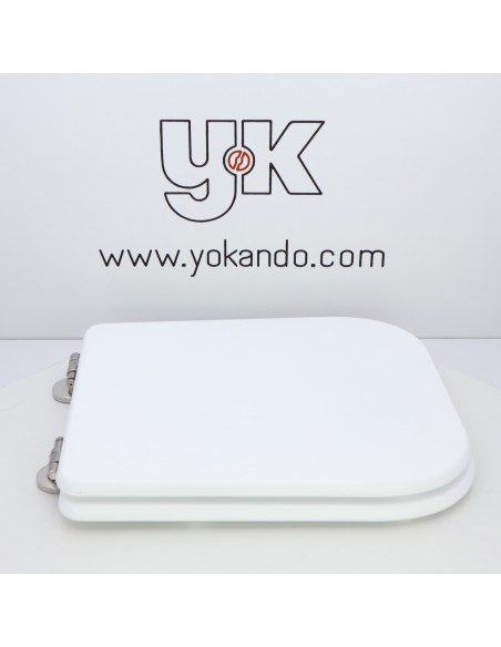 Tampa Sanita NOKEN PORCELANOSA TEBAS 3 (VERSION 3 - QUADRADO) Queda Amortecida Feito Para Medir