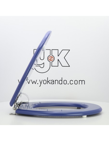 Tapa WC SANGRA Infantil MODELO PORSAN Tapa + Aro Fabricada A Medida AZUL ELÉCTRICO