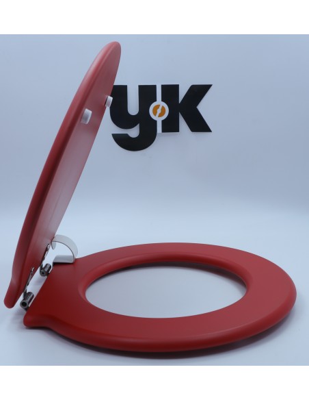 Tapa WC ALTHEA HERA Fabricada A Medida ROJO