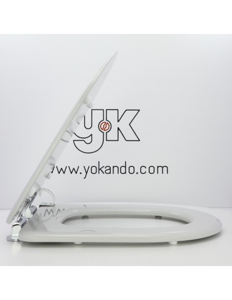 Tapa WC ROCA MERIDIAN N Caída Amotiguada Fabricada A Medida GRIS