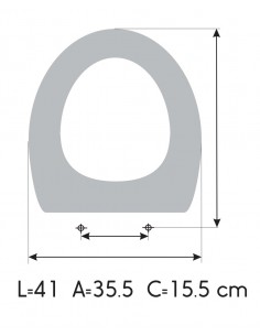 Tapa WC BELLAVISTA AMADEUS Caida Amortiguada Fabricada A Medida BLANCO 2