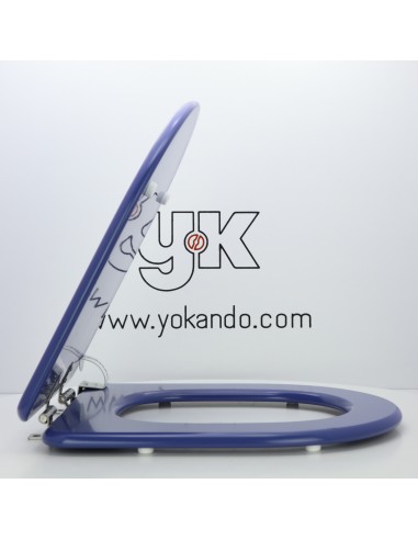 Tapa WC BELLAVISTA STYLO Fabricada A Medida AZUL IBIZA