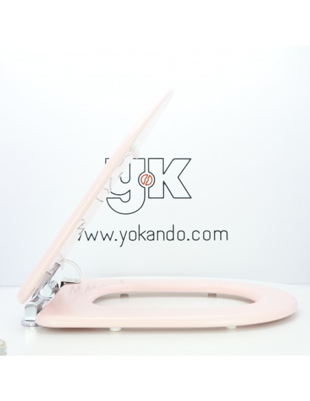 Tapa WC ROCA ATLANTA Caída Amortiguada Fabricada A Medida ROSA ILUSION