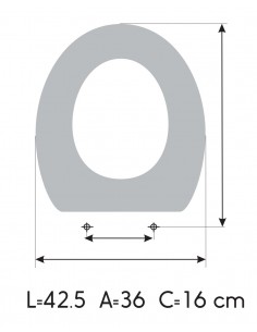 BELLAVISTA NERJA Soft Close Toilet Seat Made to Measure 2