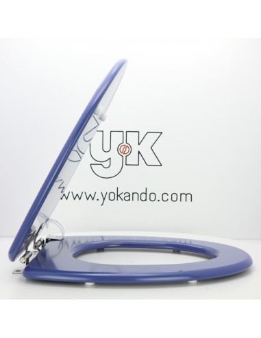 Tapa WC JACOB DELAFON OLA Fabricada A Medida AZUL ELÉCTRICO