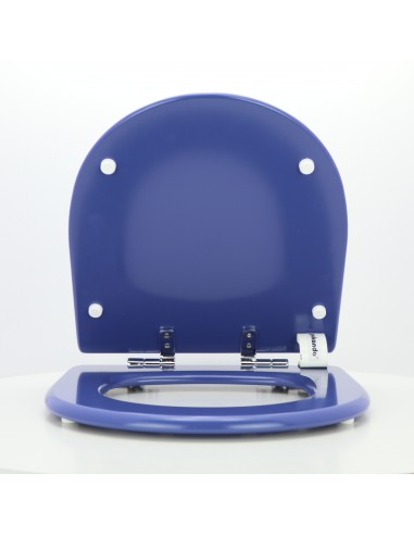 Tapa WC JACOB DELAFON ODEON UP COMPACTO Caída Amortiguada Fabricada A Medida AZUL ELECTRICO