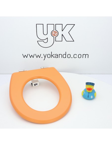 Tapa WC SANGRA Infantil Modelo ANTIGUO Solo Aro Fabricada A Medida NARANJA Tapa WC SANGRA Infantil Modelo ANTIGUO Solo Aro Fabricada A Medida NARANJA