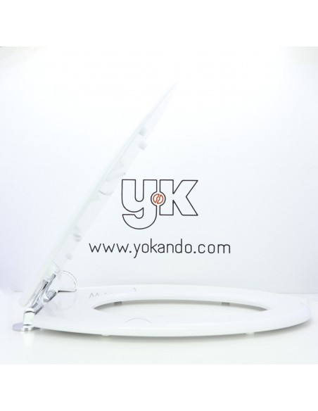 Tapa WC SELLES JOAN CLASICA Caída Amortiguada Fabricada A Medida BLANCO