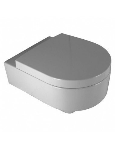 Tapa WC NOKEN PORCELANOSA WALL Caída Amortiguada Fabricada A Medida BLANCO