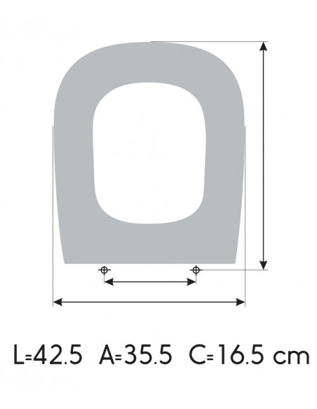 Tapa WC DURAVIT D CODE Fabricada A Medida