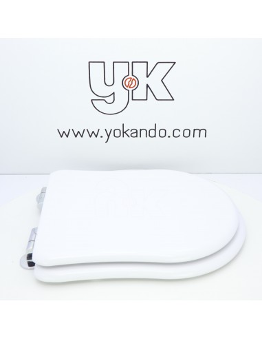 Tapa WC GALA NOSTALGIA Caída Amortiguada Fabricada A Medida BLANCO