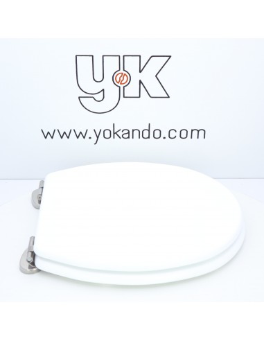 Tapa WC SELLES ROYAN (entre centros 20-22 cm.) Caída Amortiguada Fabricada A Medida BLANCO