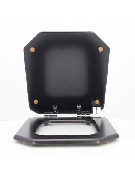 Tapa WC DURAVIT 1930 REDONDO Caída Amortiguada Fabricada A Medida WENGUE