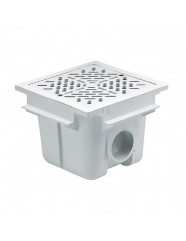 Square Drain With ABS Grid 210 x 210 - ASTRALPOOL