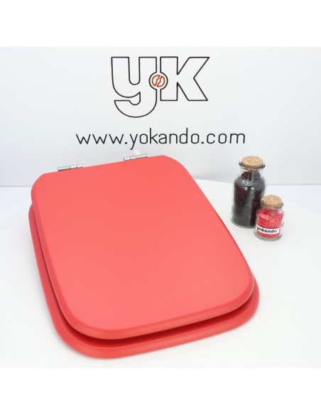 Tapa WC IDEAL STANDARD CONCA Fabricada A Medida ROJO Tapa WC IDEAL STANDARD CONCA Fabricada A Medida ROJO