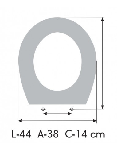 Toilet Seat PORSAN MODELO ALCORA