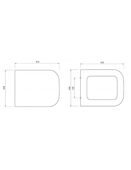 KERASAN EGO Toilet Seat Made to Measure
