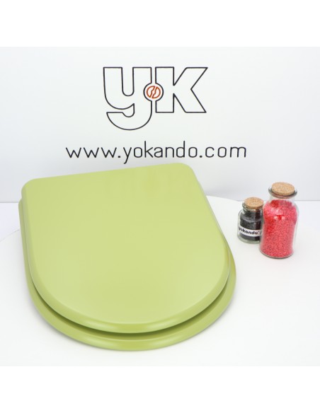 Tapa WC CESAME BELLE EPOQUE Fabricada A Medida VERDE MUSGO