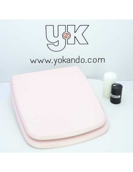 Tapa WC GALA STREET SQUARE Caída Amortiguada Fabricada A Medida ROSA SUSPIRO