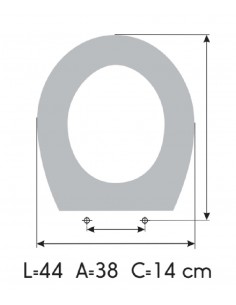 SANGRÁ ALCORA Soft Close Toilet Seat ETOOS 2