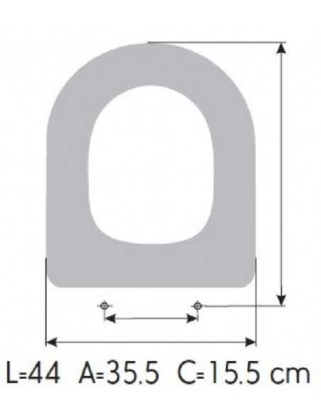 SANGRÁ EPOQUE Soft Close Toilet Seat Made to Measure