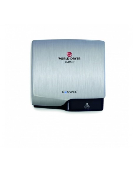 Sèche-Mains Automatique SLIMDRI En Aluminium GENWEC Sèche-Mains Automatique SLIMDRI En Aluminium GENWEC