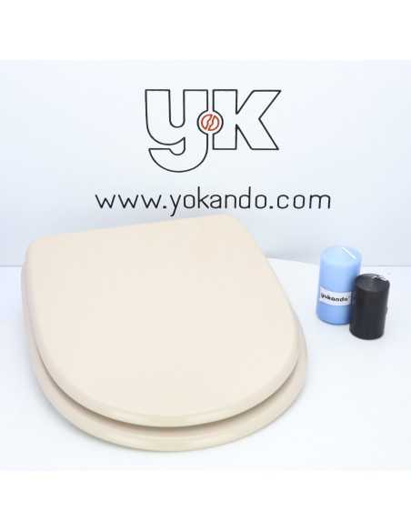 Tapa WC SANGRÁ BAHÍA Caída Amortiguada Fabricada A Medida BEIGE BAHAMAS