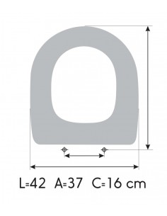 SANGRÁ SIENA Soft Close Toilet Seat Made to Measure 2