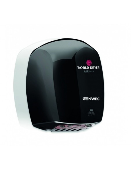 Sèche-mains automatique AIRFORCE En aluminium EPOXI GENWEC Sèche-mains automatique AIRFORCE En aluminium EPOXI GENWEC
