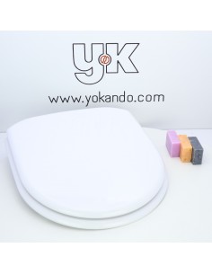 Tapa WC IDEAL STANDARD TIZIO Caída Amortiguada Fabricada A Medida BLANCO