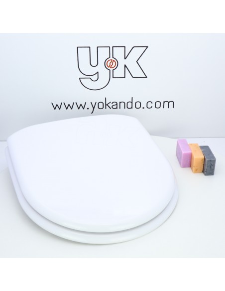 Tapa WC IDEAL STANDARD TIZIO Caída Amortiguada Fabricada A Medida BLANCO