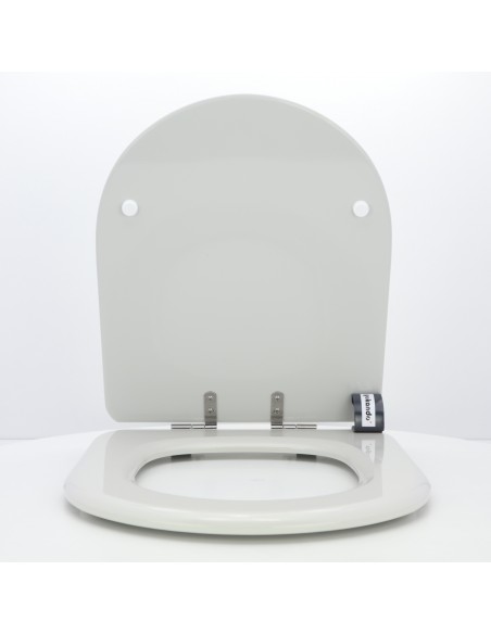 Tapa WC PORCHER MADISON Fabricada A Medida GRIS SUSPIRO