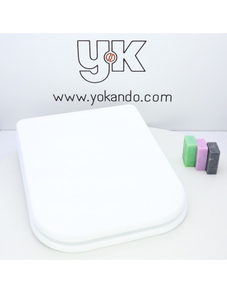 Tampa De Sanita KERASAN WALDORF Queda Amortecida Feito Para Medir