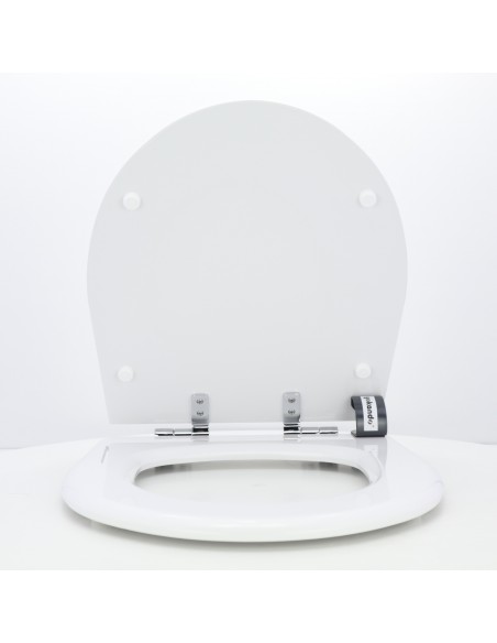 Tapa WC VILLEROY BOCH TARGA Caída Amortiguada Fabricada A Medida BLANCO